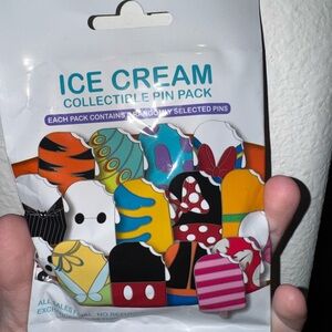 Ice Cream Collectible Pin Pack
